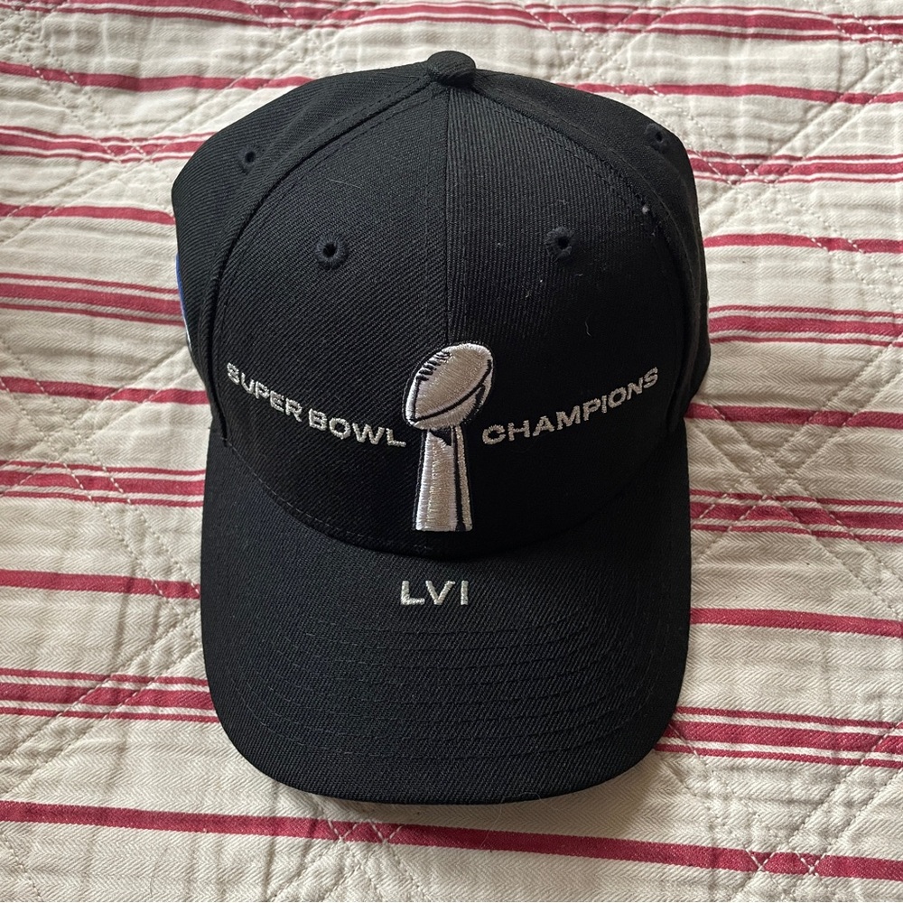 Los Angeles Rams NFL Super Bowl Champions LVI Black Cap